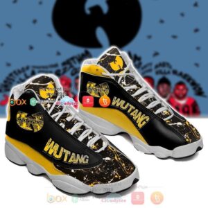 Wu Tang Clan Black Yellow Air Jordan 13 Shoes