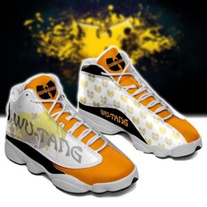 Wu Tang Clan Orange Air Jordan 13 Sneaker