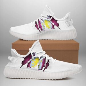 Yeezy Shoes Aston Villa Fc Tearing Open Logo Yeezy Boost Sneakers