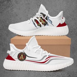 Yeezy Shoes Mls Atlanta United Fc Tearing Open Logo Yeezy Boost Sneakers