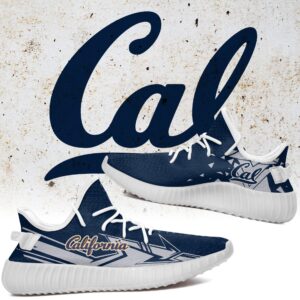 Yeezy Shoes Ncaa California Golden Bears Blue Grey Yeezy Boost Sneakers