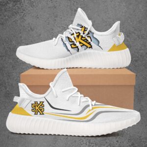 Yeezy Shoes Ncaa Kennesaw State Owls Yeezy Boost Sneakers V3