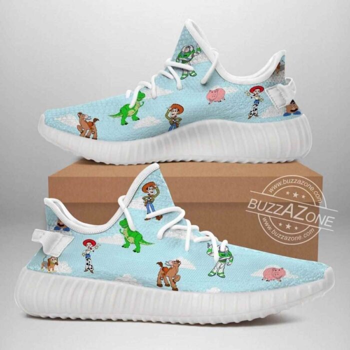 Yeezy White Toy Story Characters Yeezy Boost Shoes Sport Sneakers Yeezy Shoes