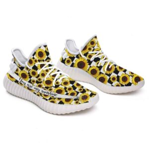 You Are My Sunshine Yeezy Boost Shoes Sport Sneakers Yeezy Shoes