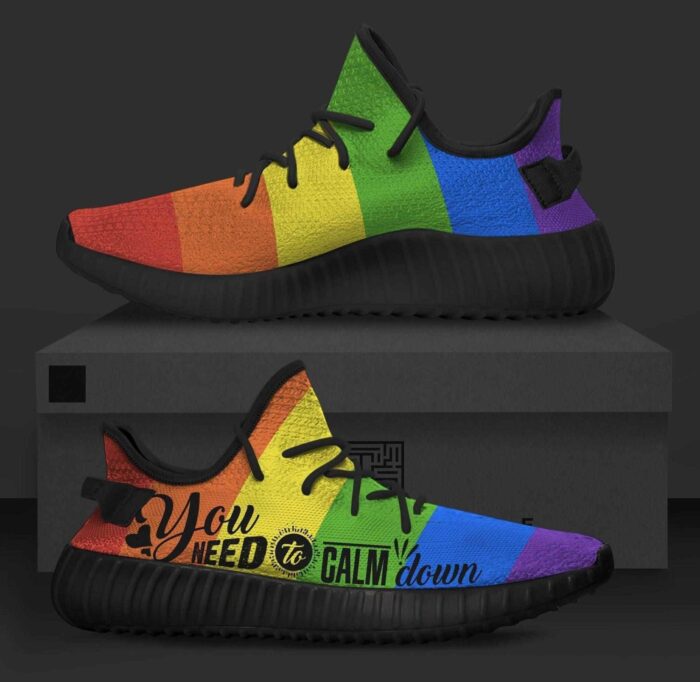 You Need To Calm Down Lgbt Yeezy Boost Yeezy Shoes