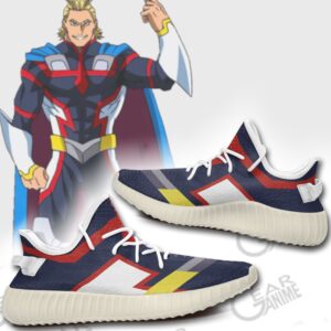 Young All Might Yeezy Shoes Uniform My Hero Academia Sneakers V10