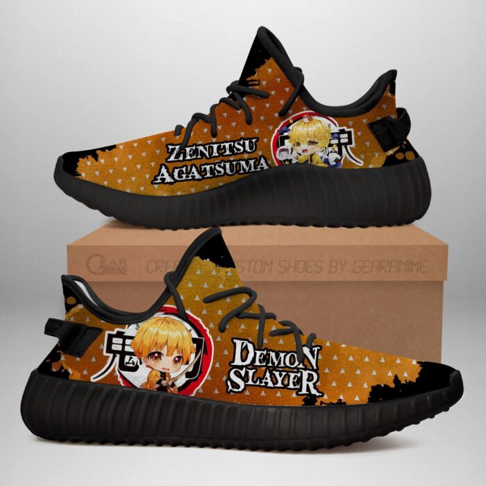 Zenitsu Yeezy Shoes Demon Slayer Art 35