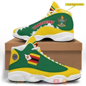 Zimbabwe Personalized Air Jordan 13 Shoes